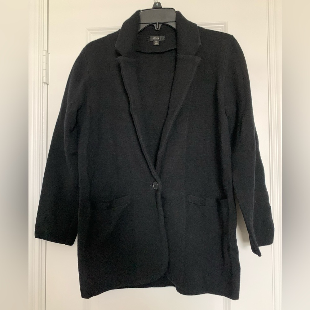 J Crew Women’s Black Cardigan Sweater XS